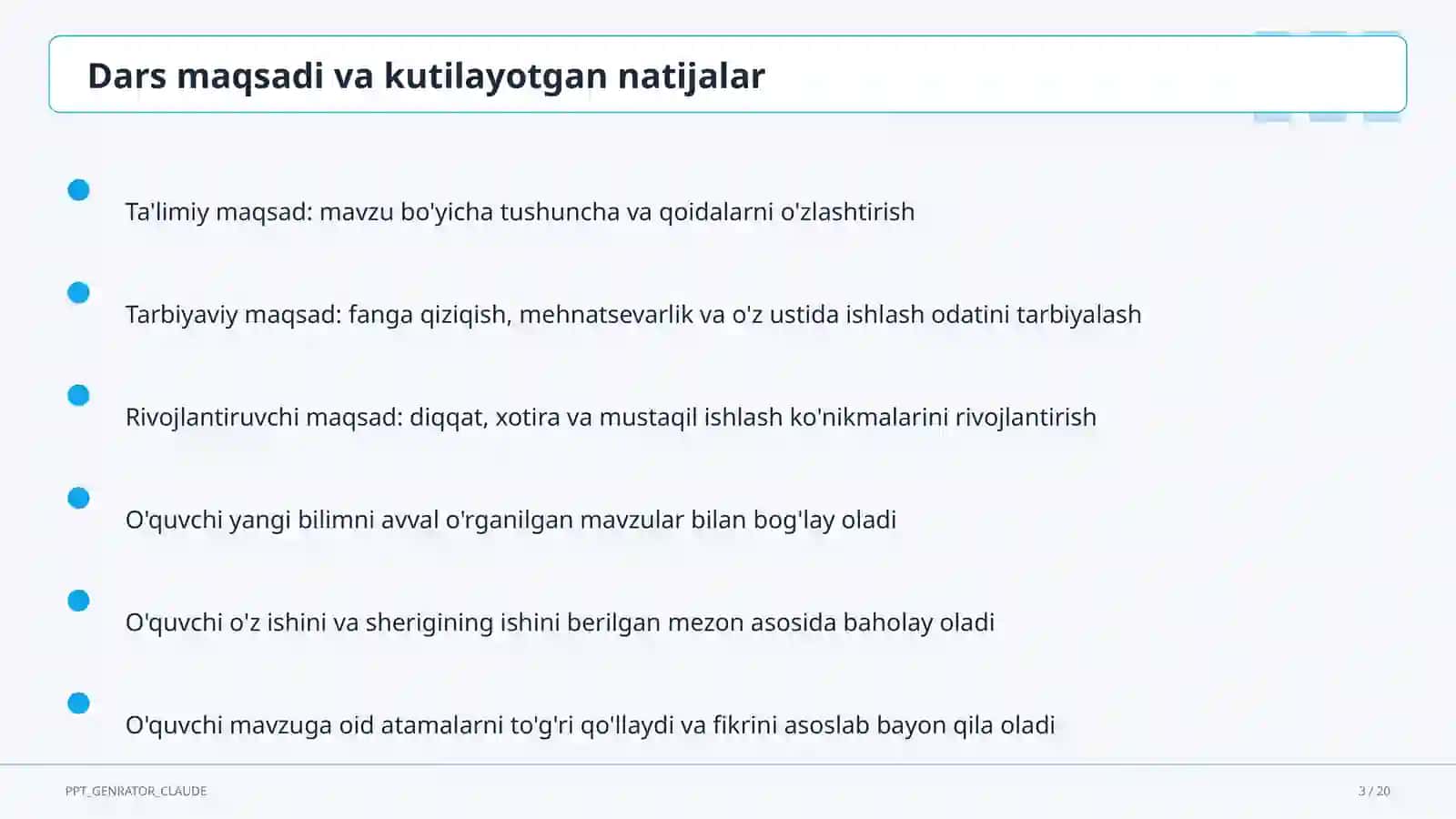 Fe'lning vazifadosh shakllari: ravishdosh va sifatdosh (7-sinf) 3