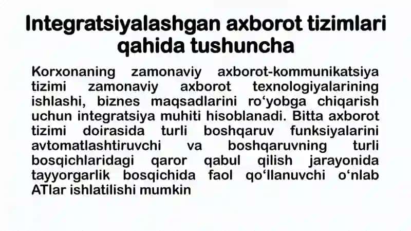 IQTISODIYOTDA AXBOROT TIZIMLARININGINFRATUZILMASI 3
