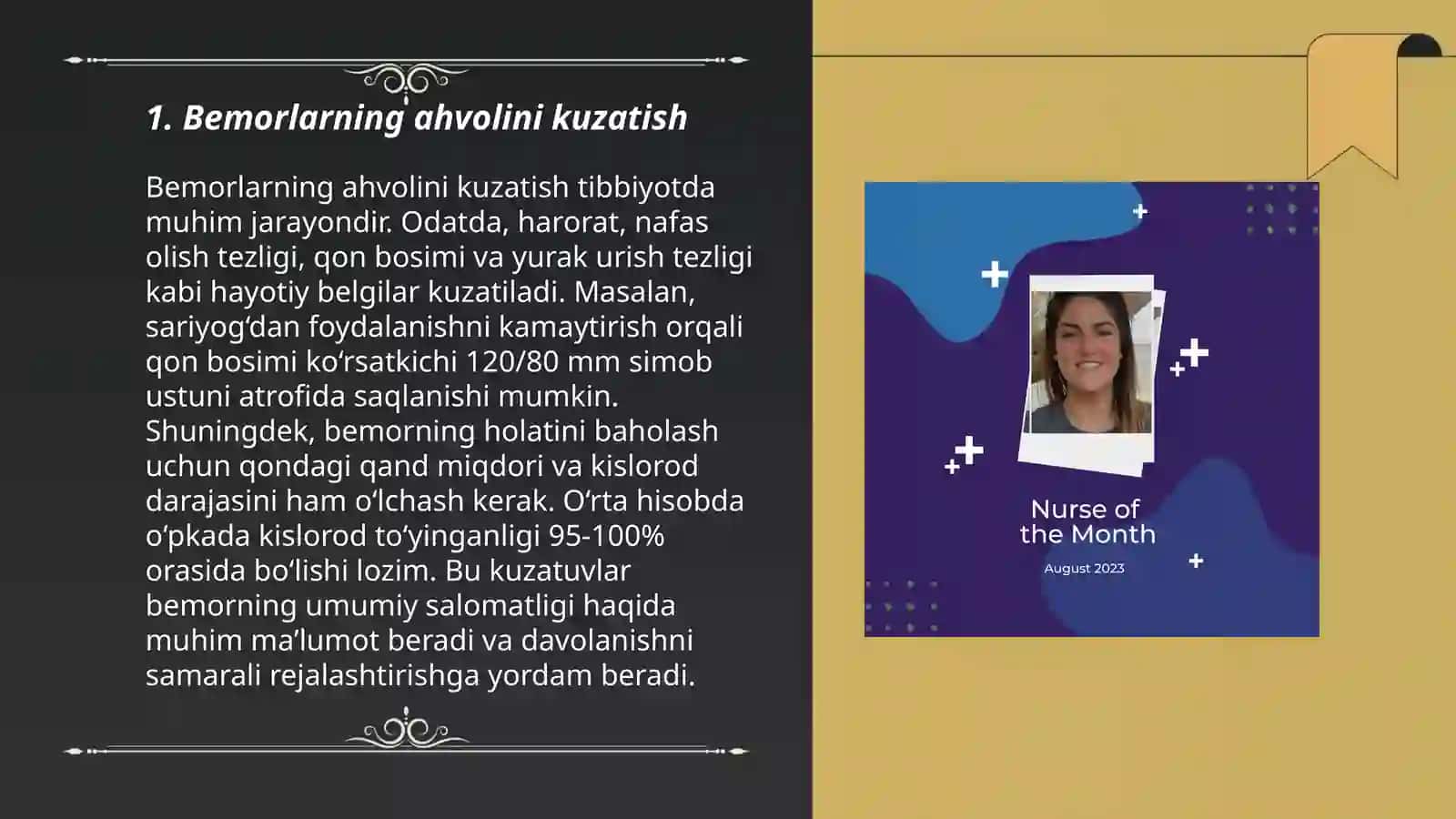 Hamshiralarning monitoring olib borishi va boholash 3