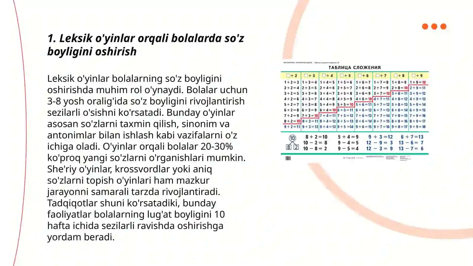 Luğat boylikni oshiruvchi õyinlar 3