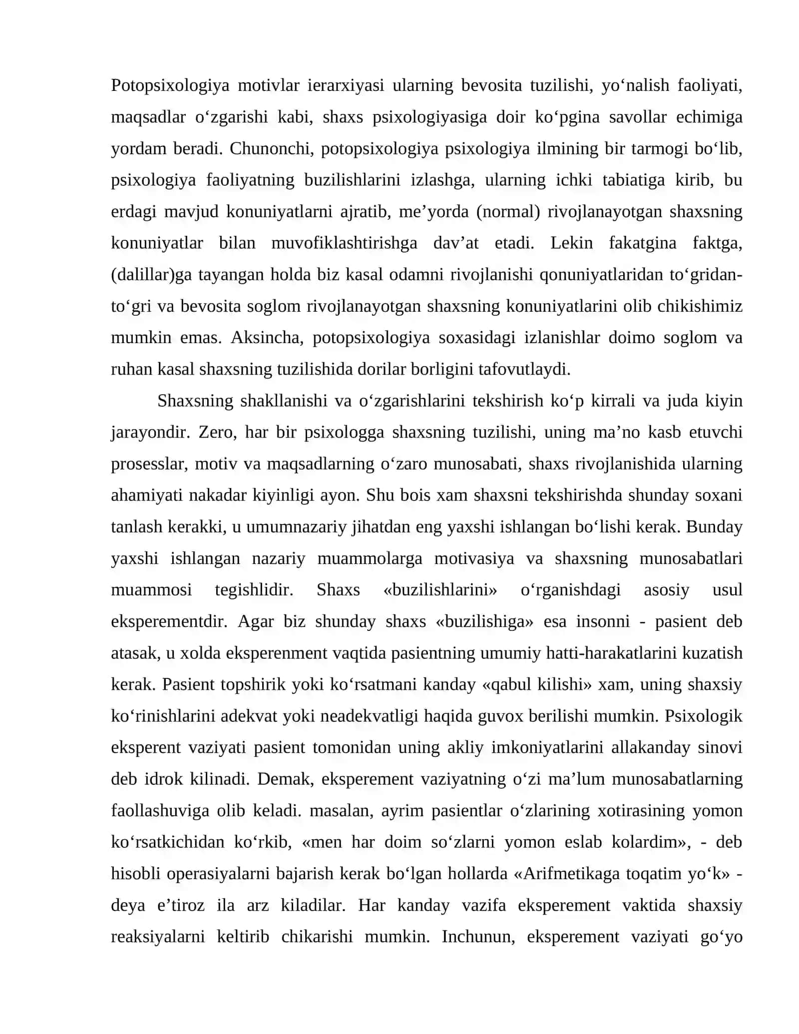 Shaxs rivojlanishidagi buzilishlarning psixologik xususiyatlari 3