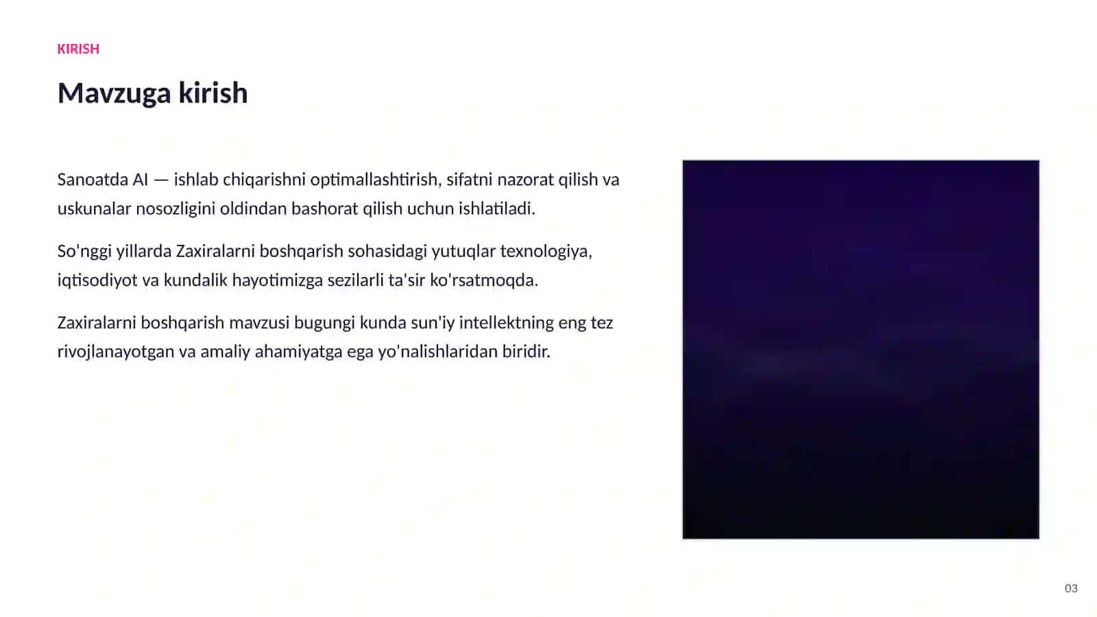 Zaxiralarni boshqarish: asoslari va qo'llanilishi 3