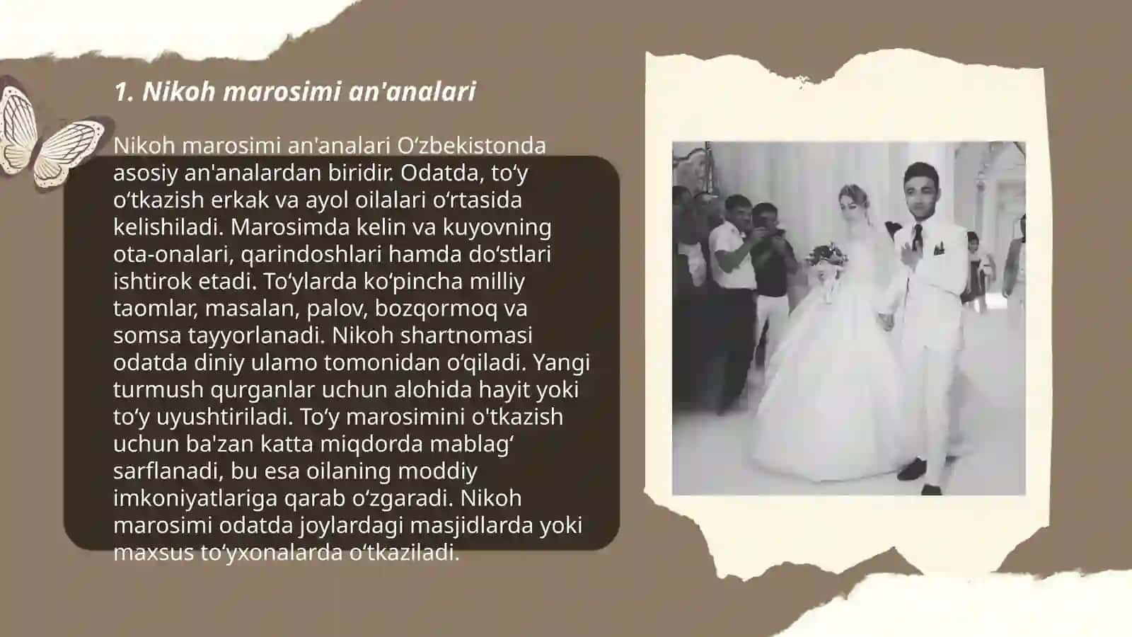 Nikoh marosimi an'analari 3