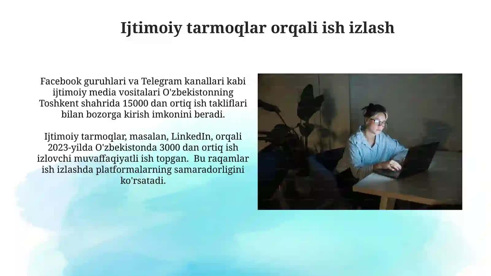 Ishsizlar bilan ijtimoiy ish texnalogiyalari 3