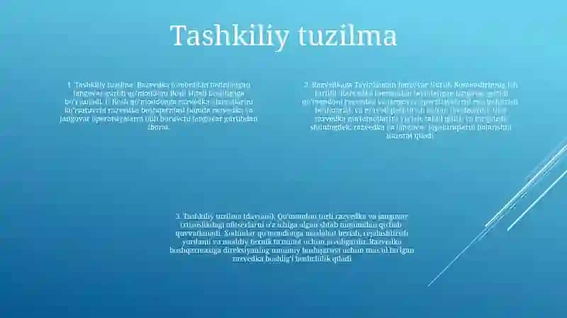 Razvedkaga Tayinlangan Jangovar Guruh Komandirining Ish Tartibi 3