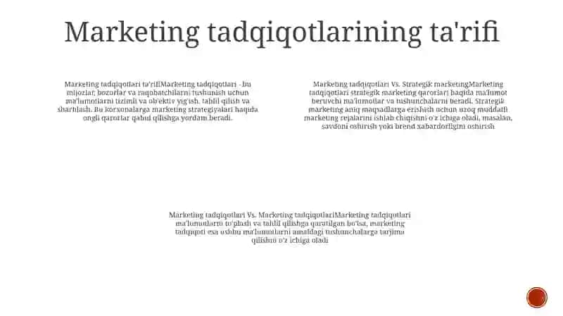 Marketing Tadqiqotlari Va Strategik Marketing O'Rtasidagi Farq 3