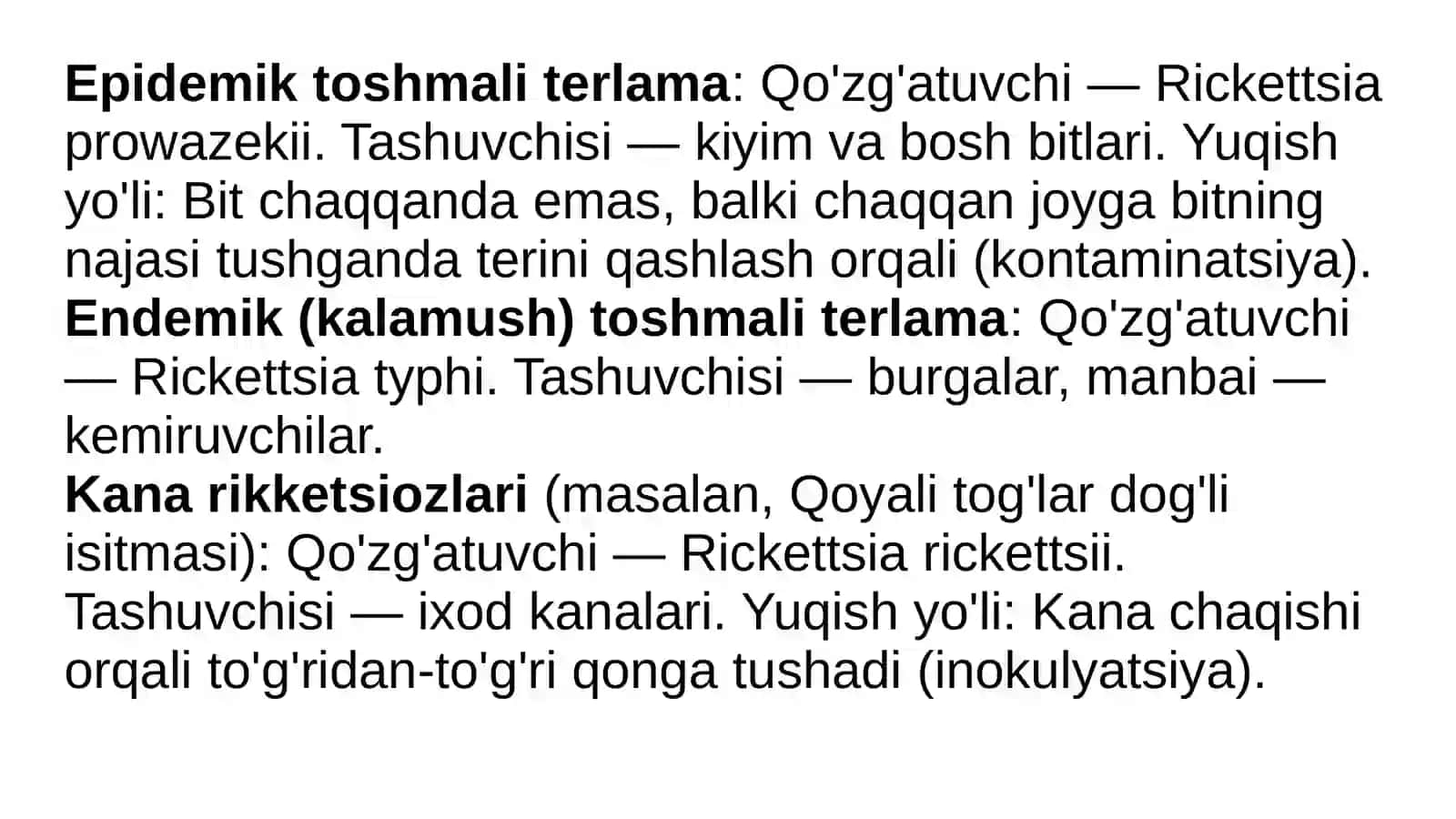 Rikketsiozlar 3