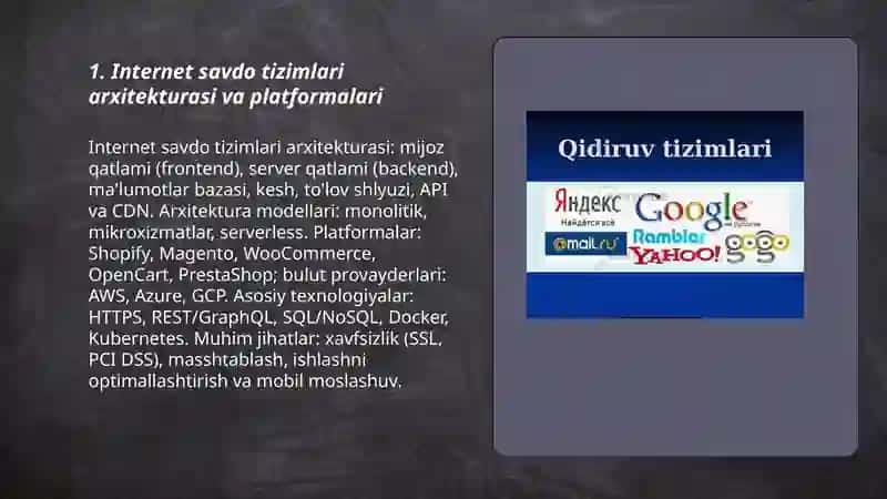 Internet savdo tizimlari 3