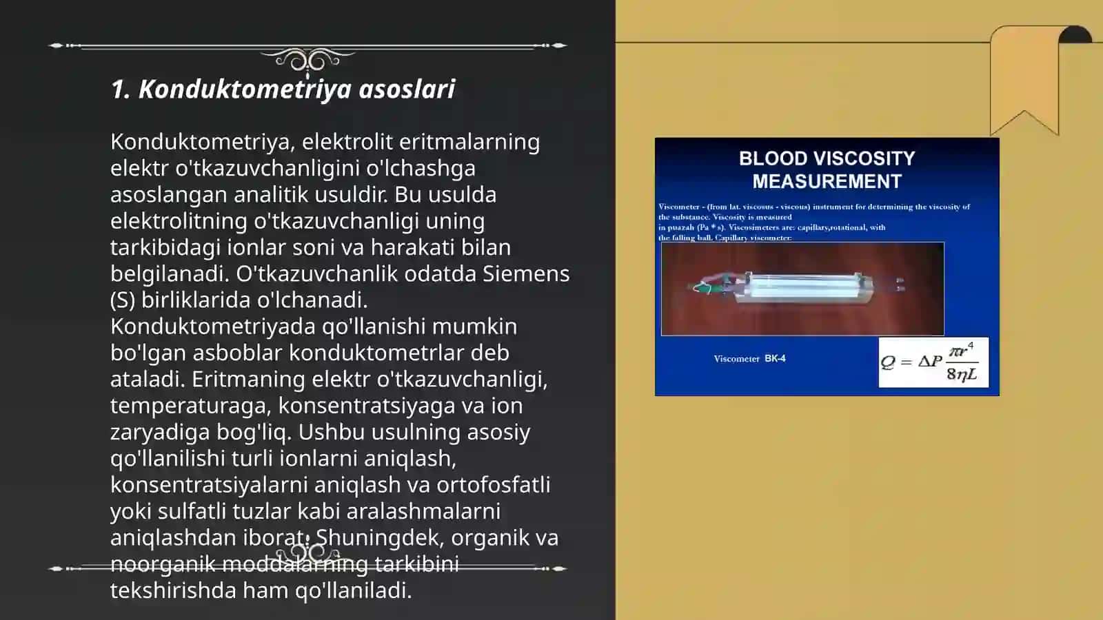 Konduktometriya asoslari 3