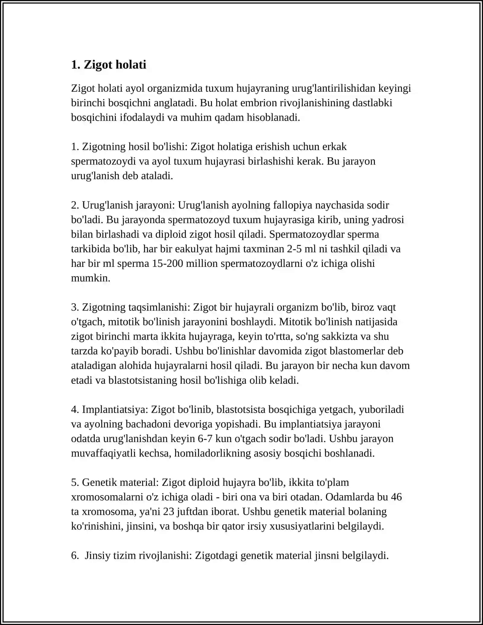 ONTOGENEZNING DAVRLARI 3