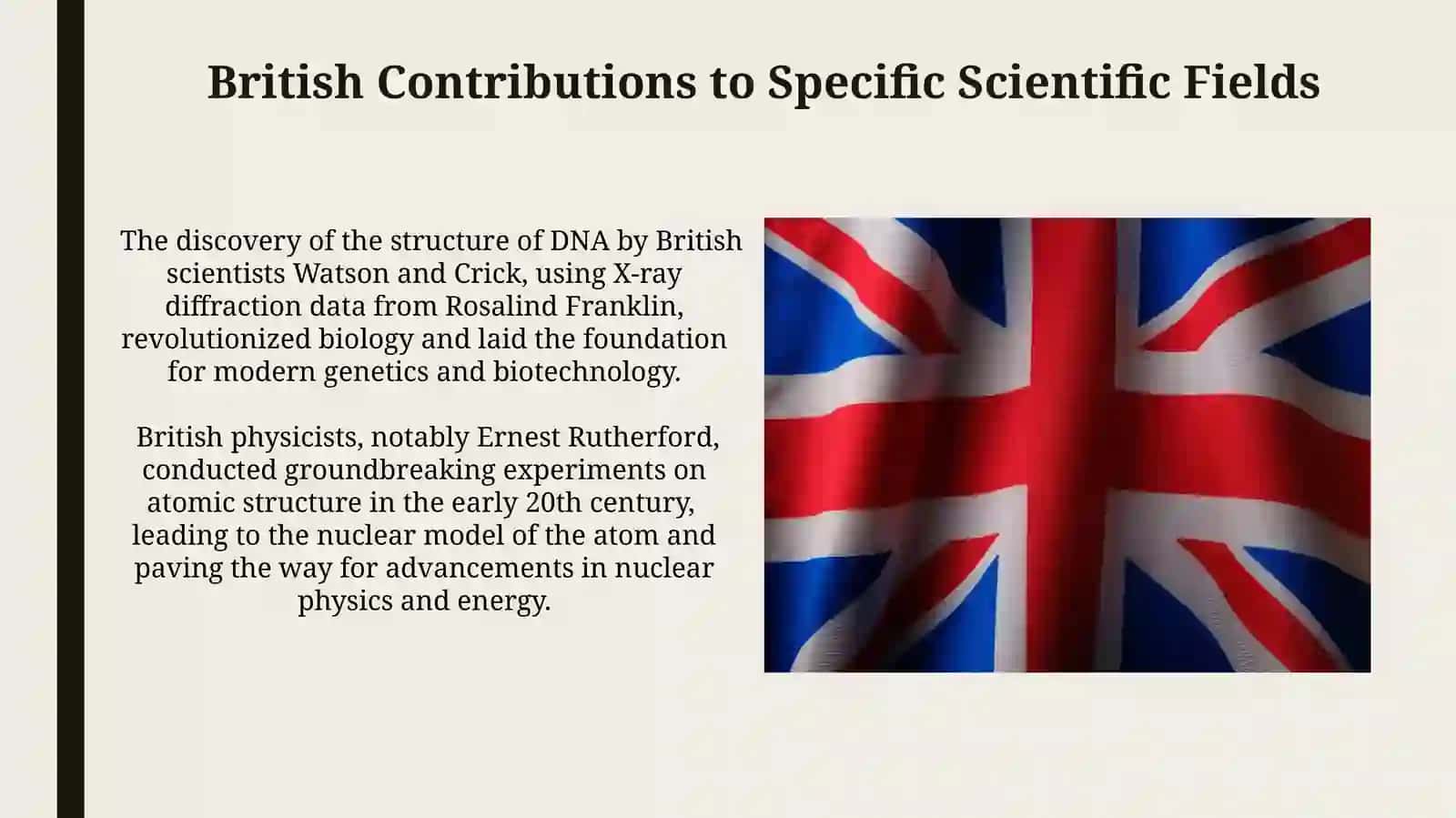 Scientist development and great Britaian 3