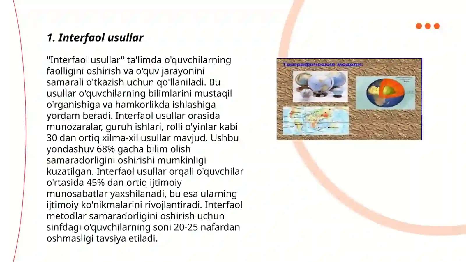 Interfaol usullar 3
