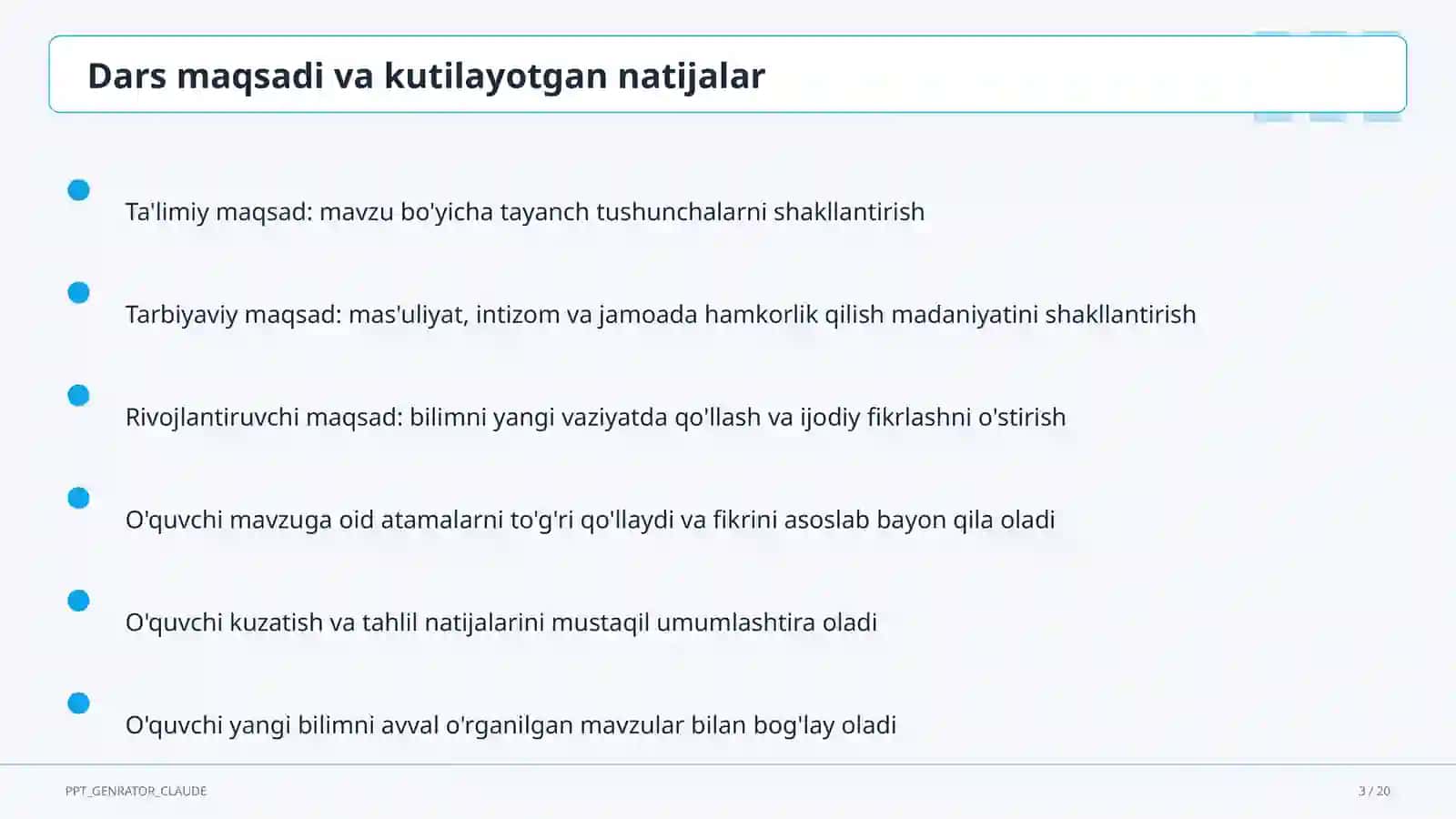 Turkiston XIX asr oxiri - XX asr boshida (9-sinf) 3
