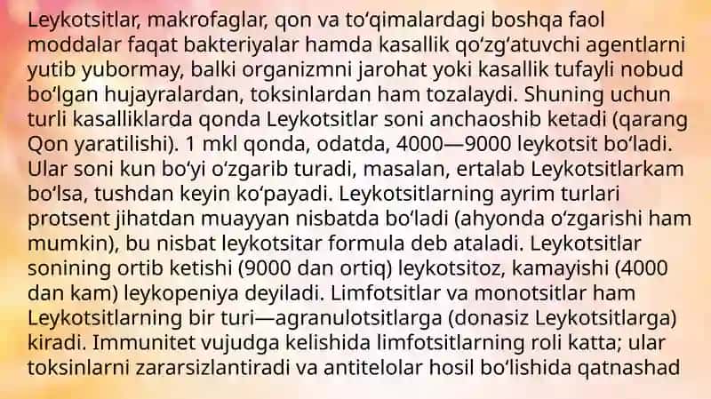Leykotsitlar 3