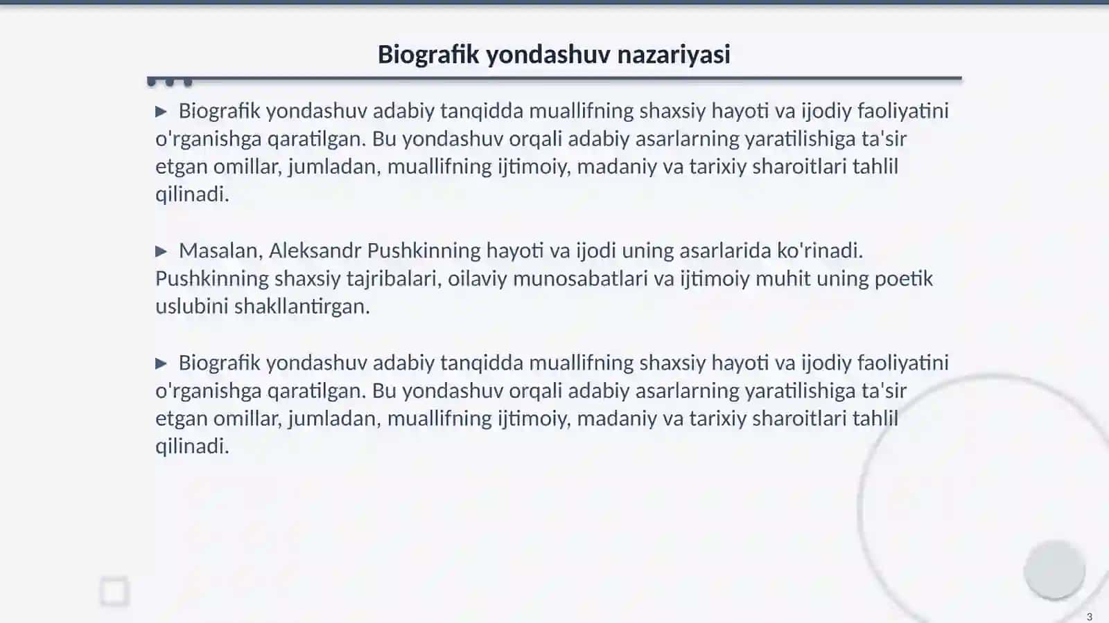Adabiy tanqid asoslari 3