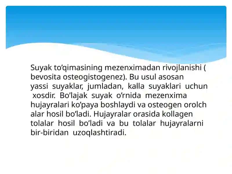 Suyak to‘qimalarining minerallashuvi, uning tartibga solinishi va buzilishlari 3