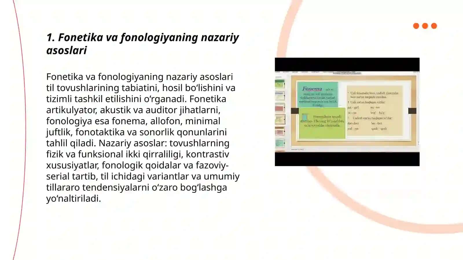 Fonetika va fonologiya 3