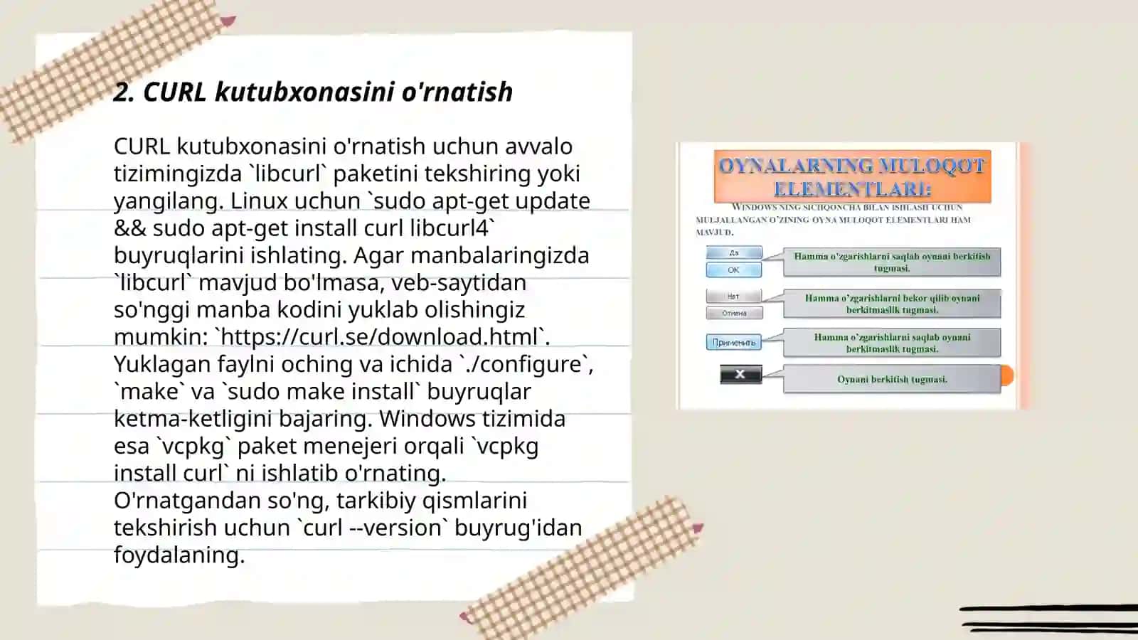 API bilan ishlash 3