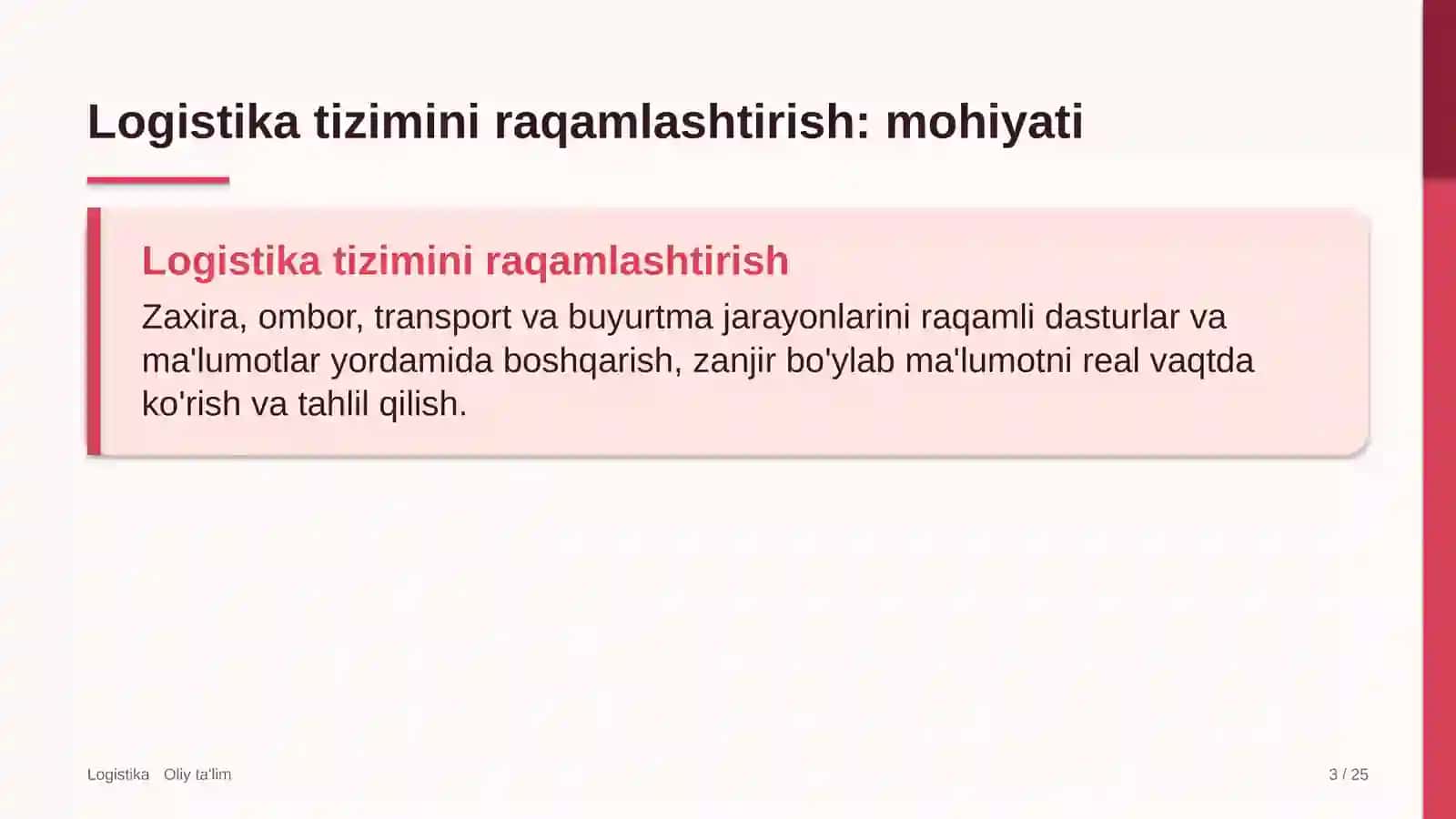 Avtomobil bozorlarida logistika tizimini raqamlashtirish 3