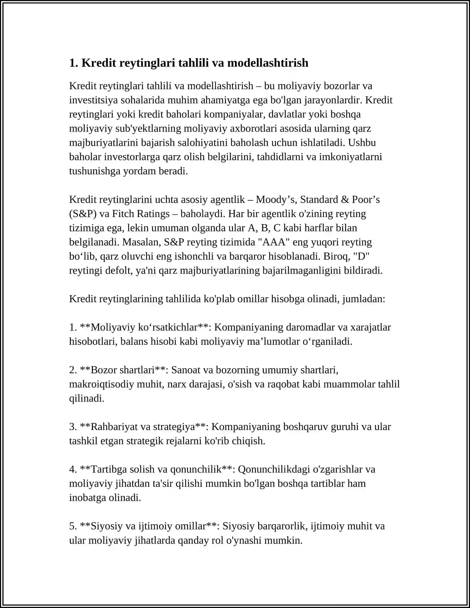 MOLIYA-KREDIT OPERSIYALARINI MODELLASHTIRISH 3