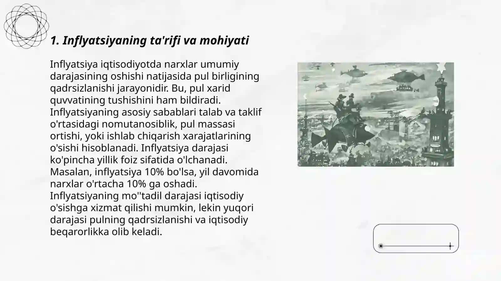 Inflyatsiya va uning namoyon bo'lish shakilari 3
