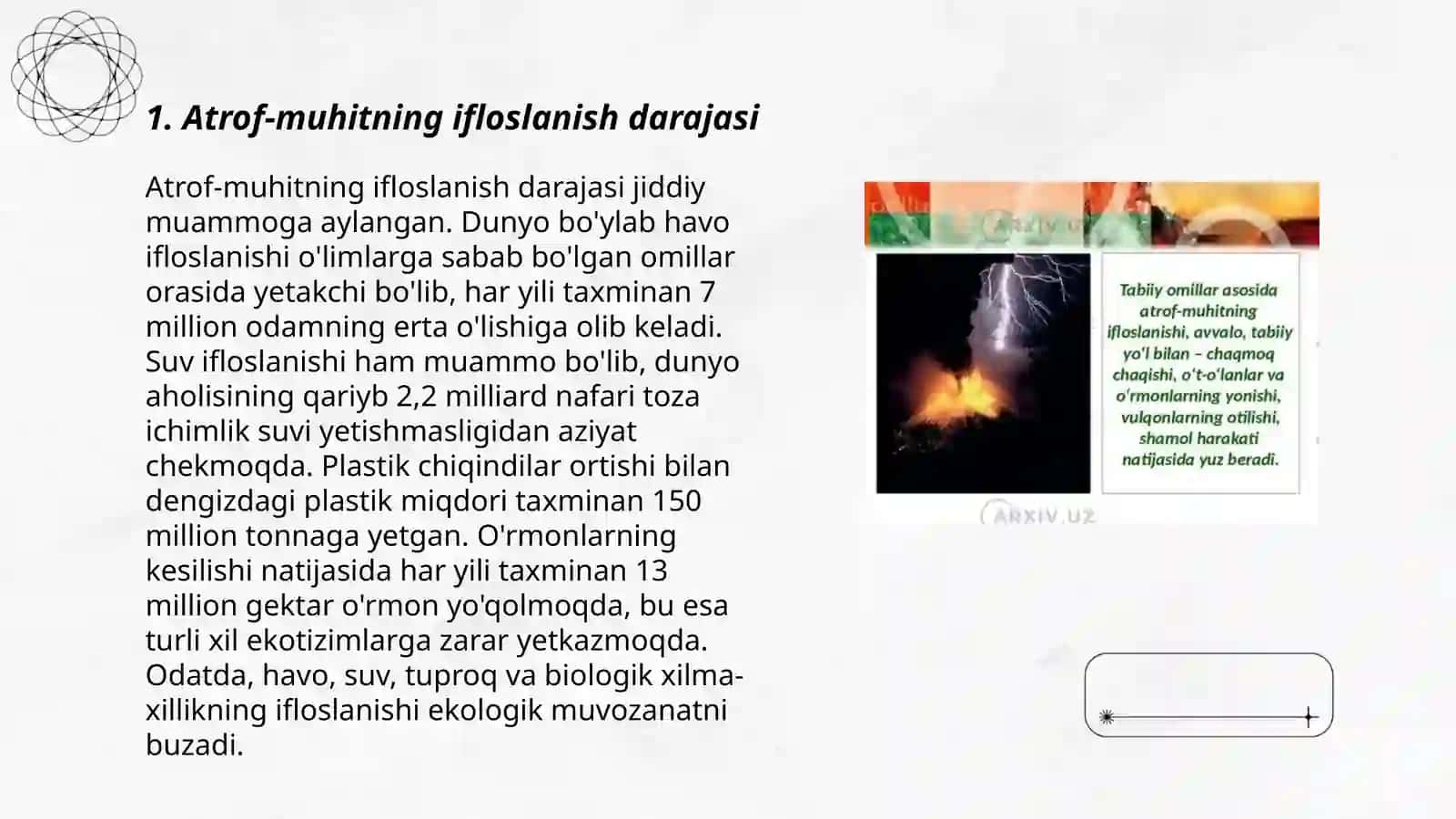 Atrof muxitni ifloslanishdan yetkazilgan zararni iqtisodiy baxolash 3