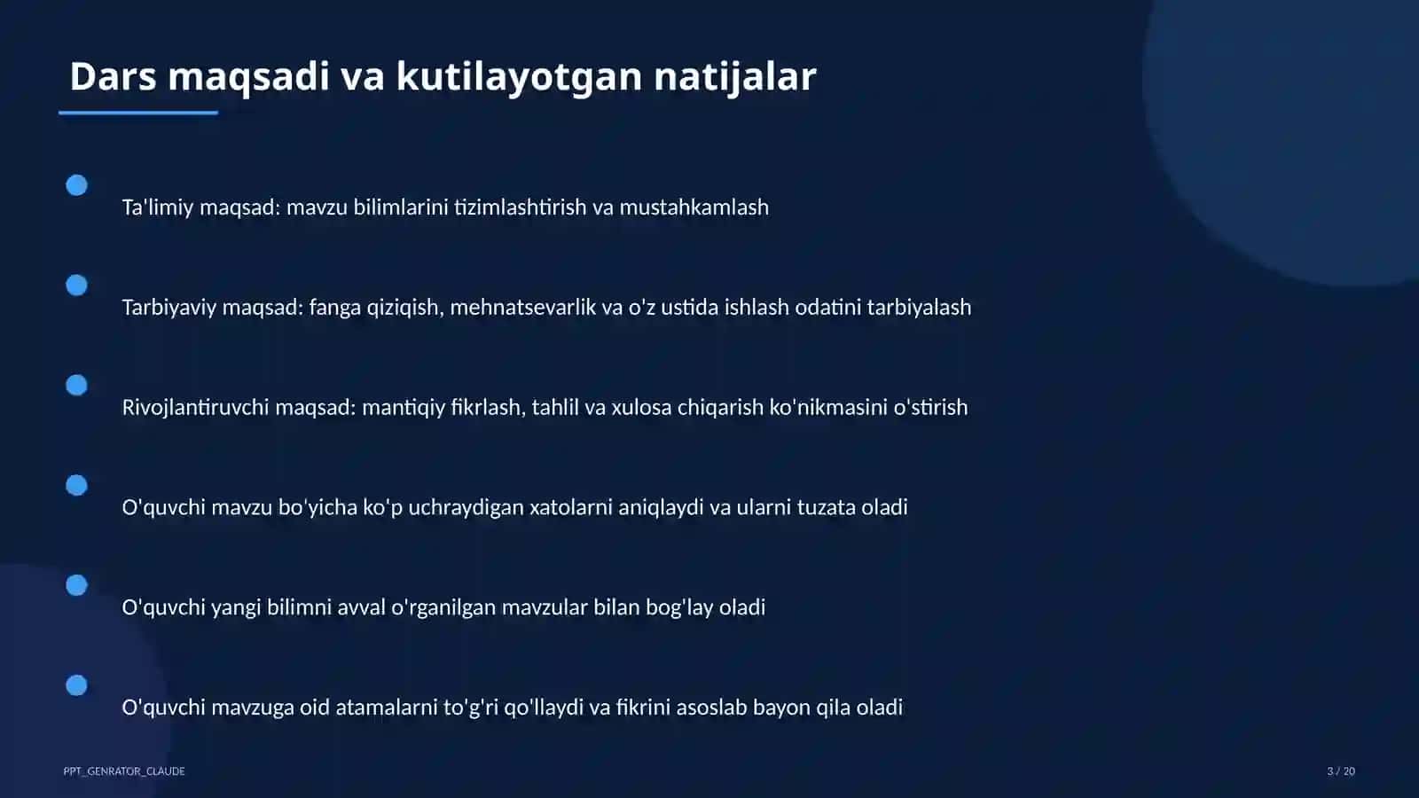 Ko'rsatkichli funksiya va tenglamalar (10-sinf) 3
