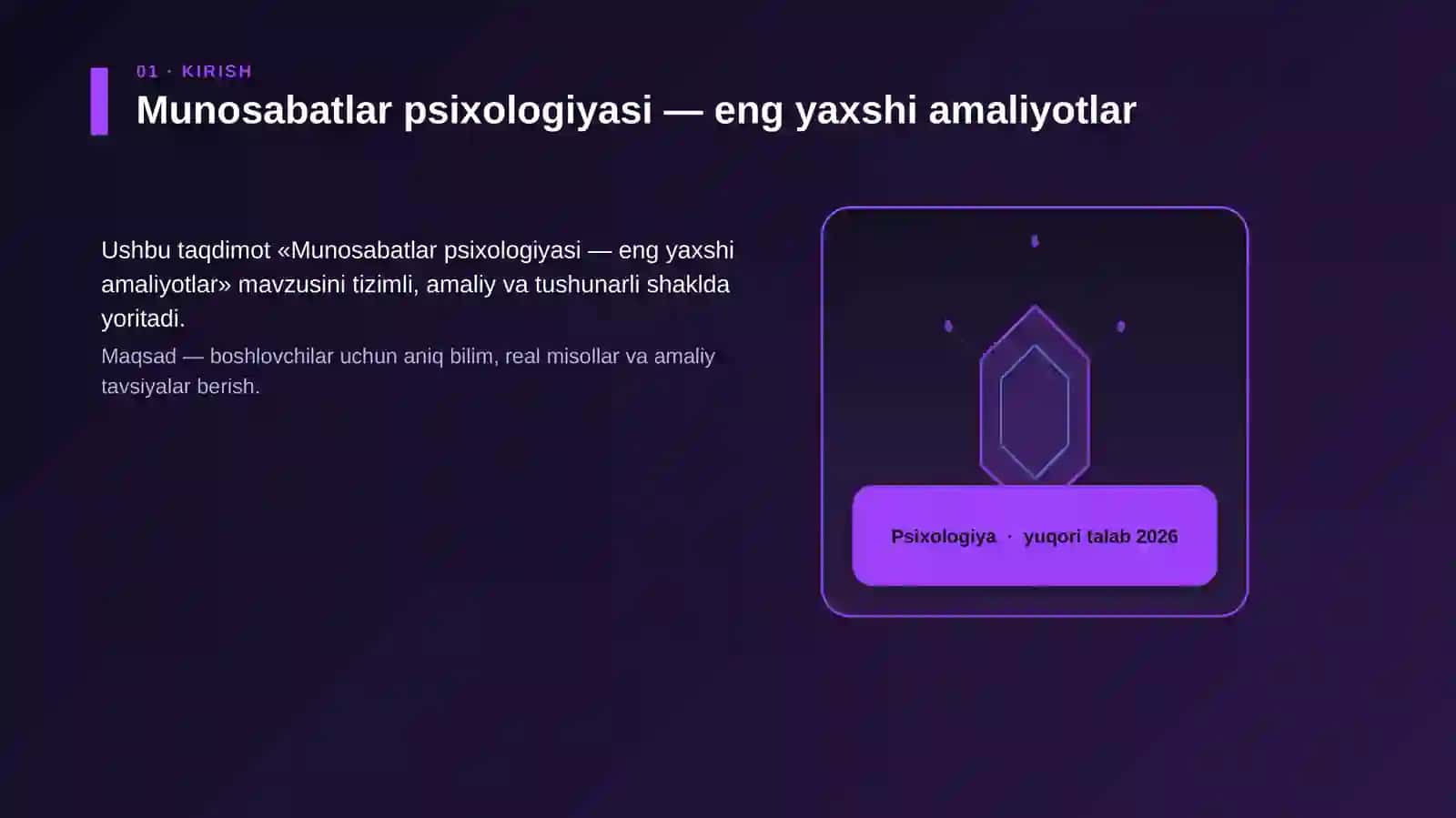 Munosabatlar psixologiyasi — eng yaxshi amaliyotlar 3