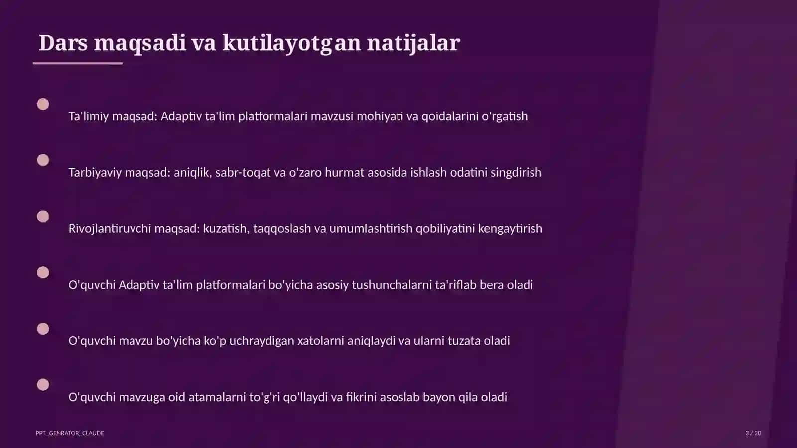 Adaptive ta'lim platformalari 3