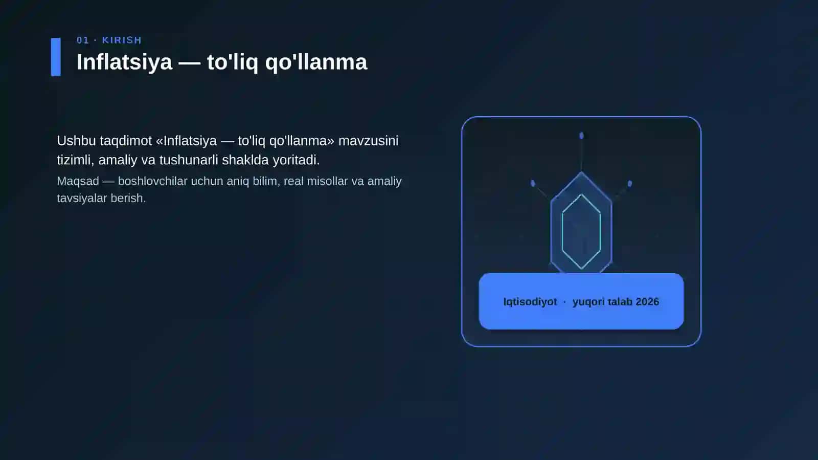 Inflatsiya — to'liq qo'llanma 3
