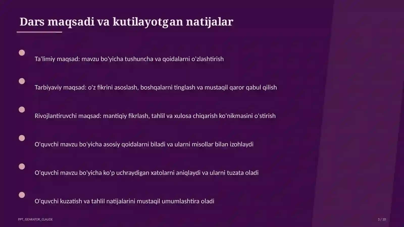 Sinf soati va tarbiyaviy tadbirlar 3