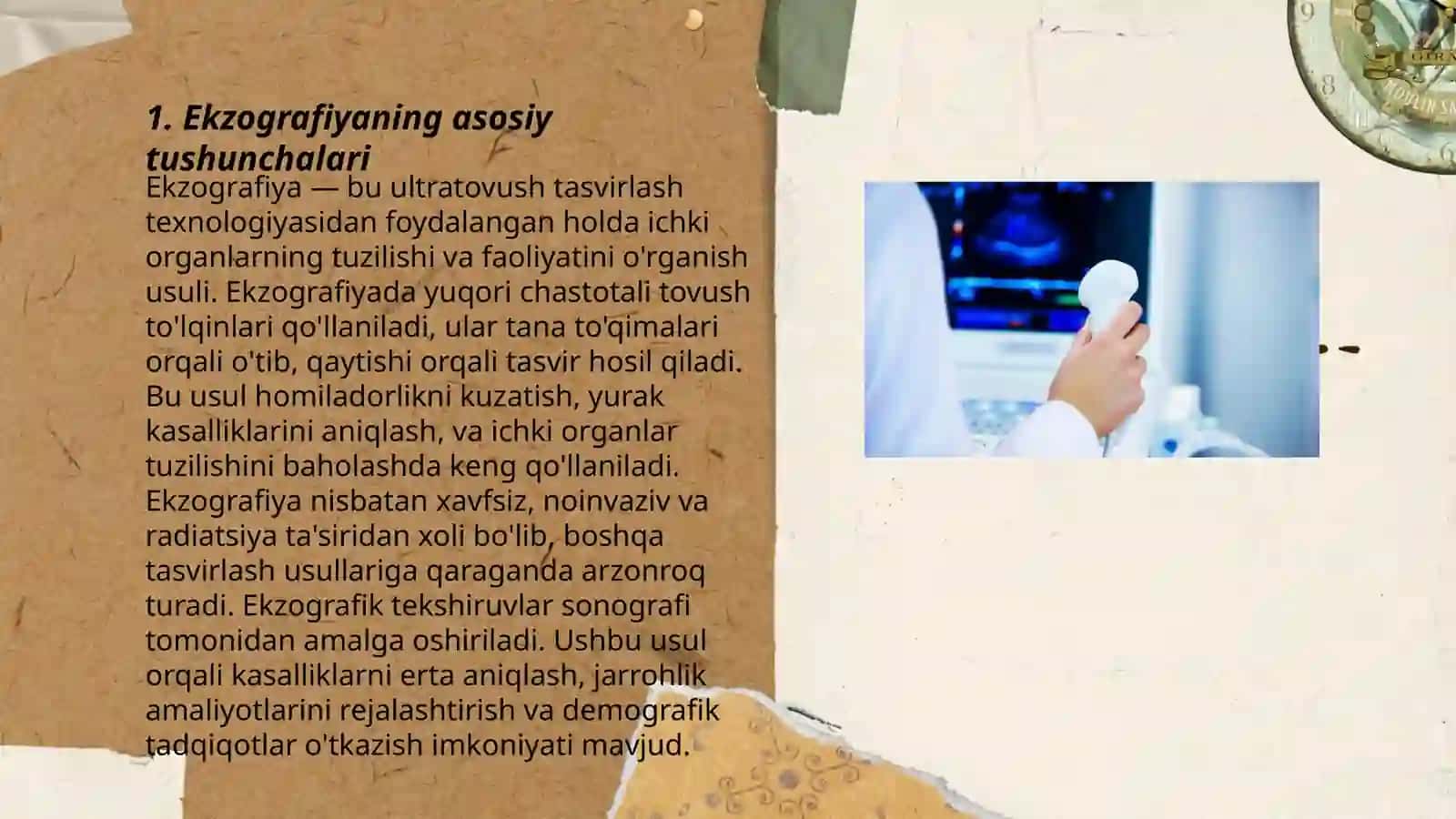 Ekzografiya asoslari qo'llanishi 3