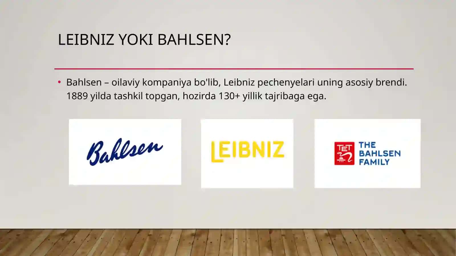 Leibniz brendining biznes rejasi taqdimoti 3
