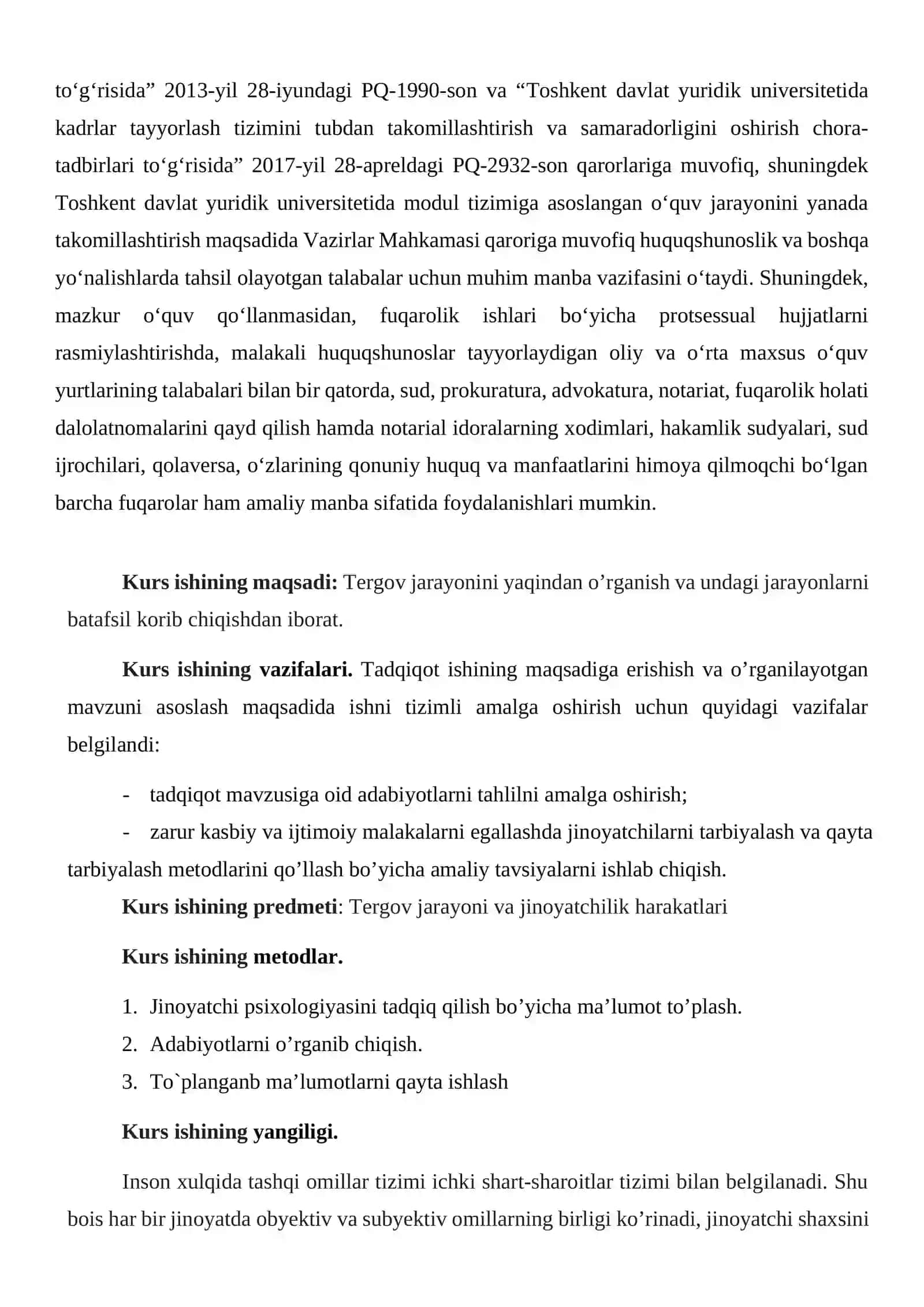 Tergov eksperimenti 3