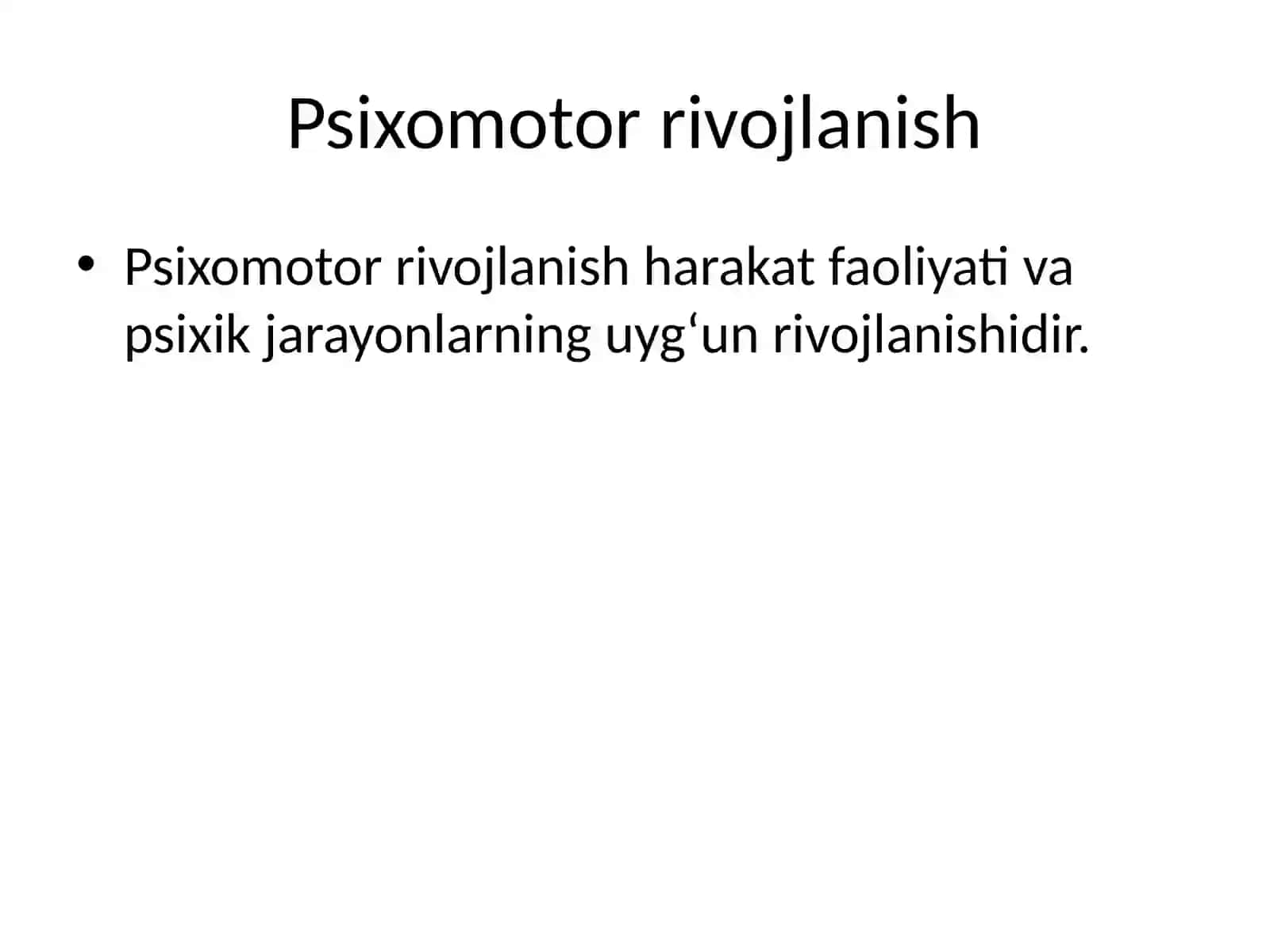 Dizontogenez sharoitida bolalarning psixomotor rivojlanishining umumiy tavsifi 3