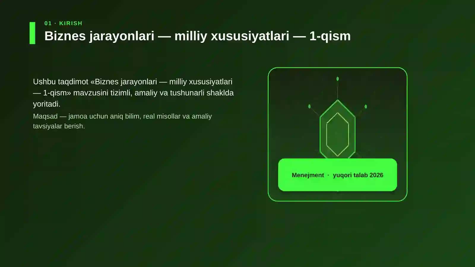 Biznes jarayonlari — milliy xususiyatlari — 1-qism 3