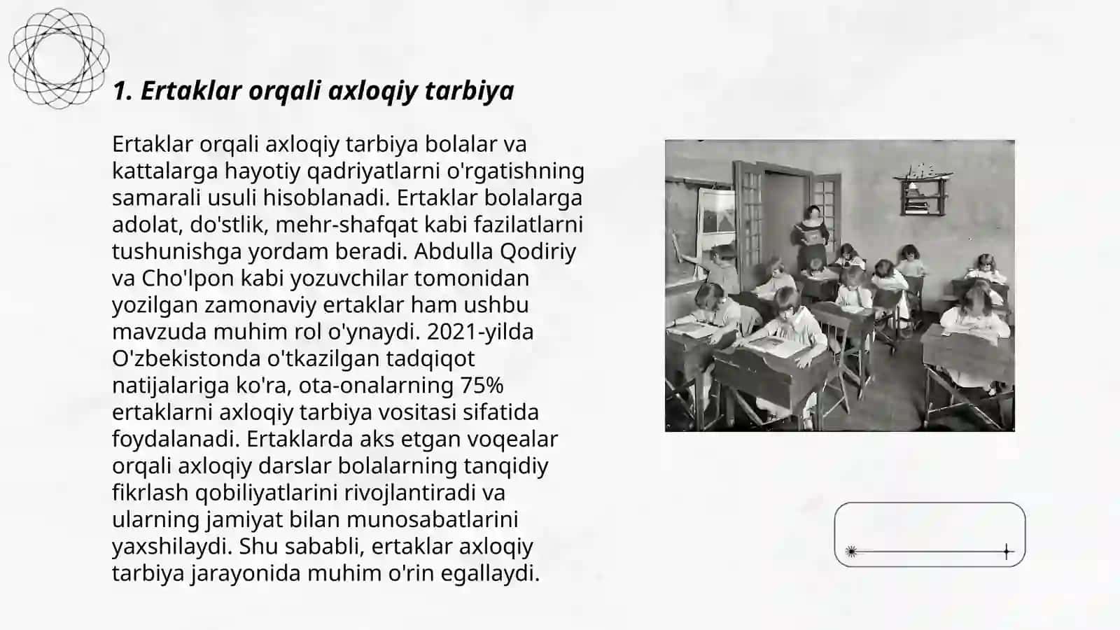 Ertaklar orqali axloqiy tarbiya 3