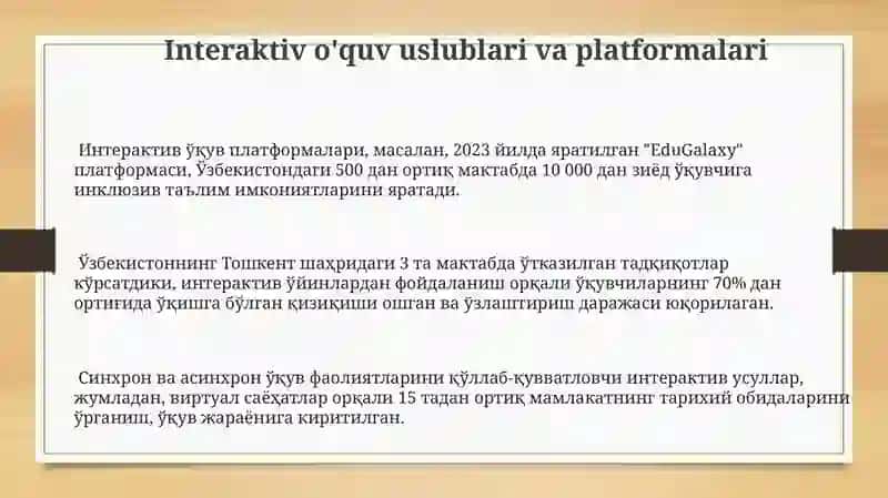 Inklyuziv Ta'limda Pedagogik Texnologiyalar 3