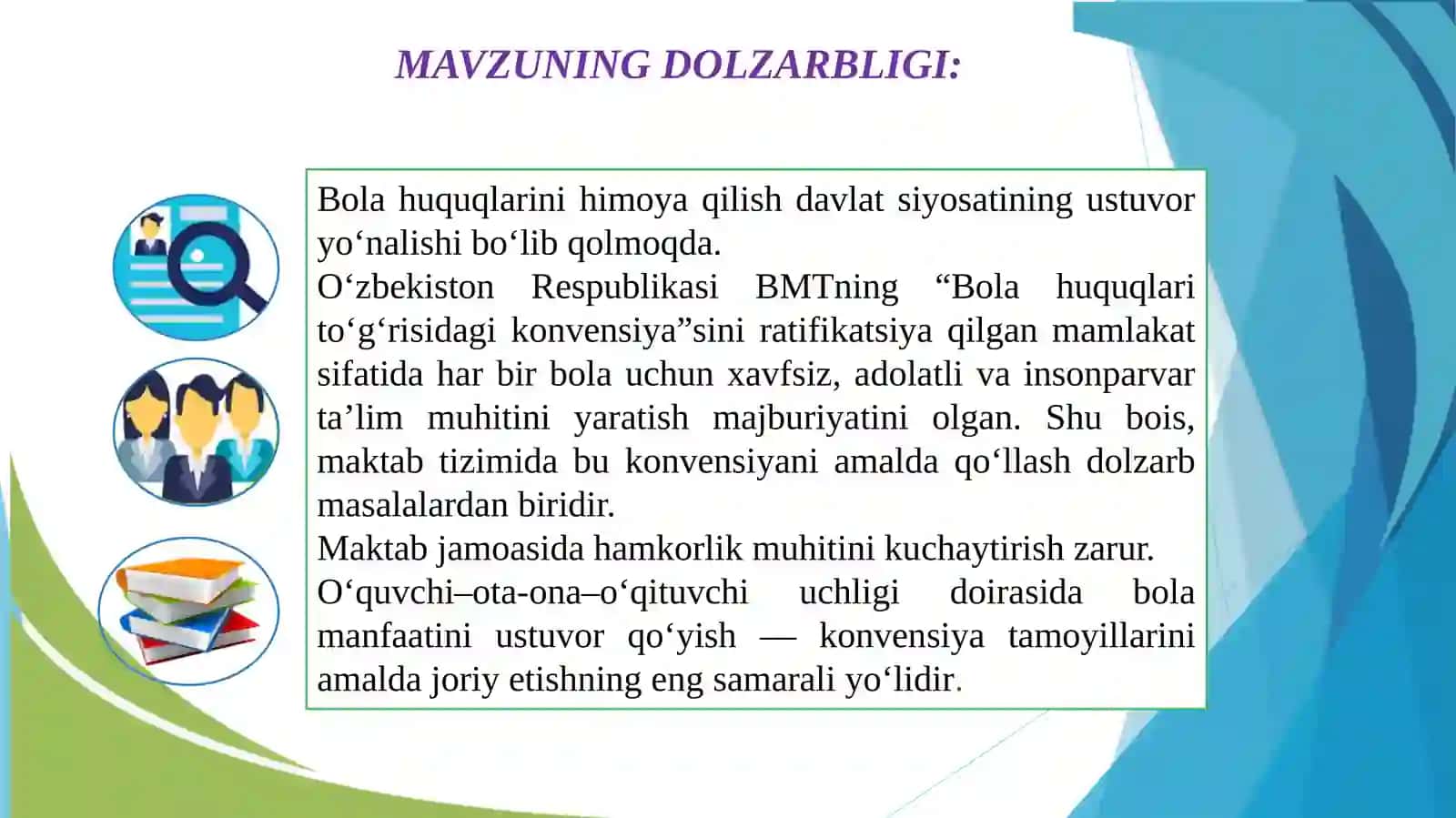 Maktabdagi bola huquqlari himoyasi 3