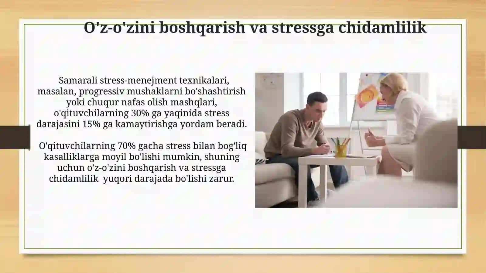 Pedagog shaxsiga qoʻyiladigan psixologik talablar 3