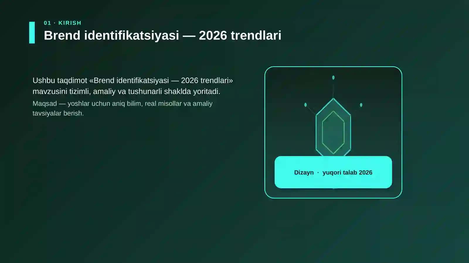 Brend identifikatsiyasi — 2026 trendlari 3