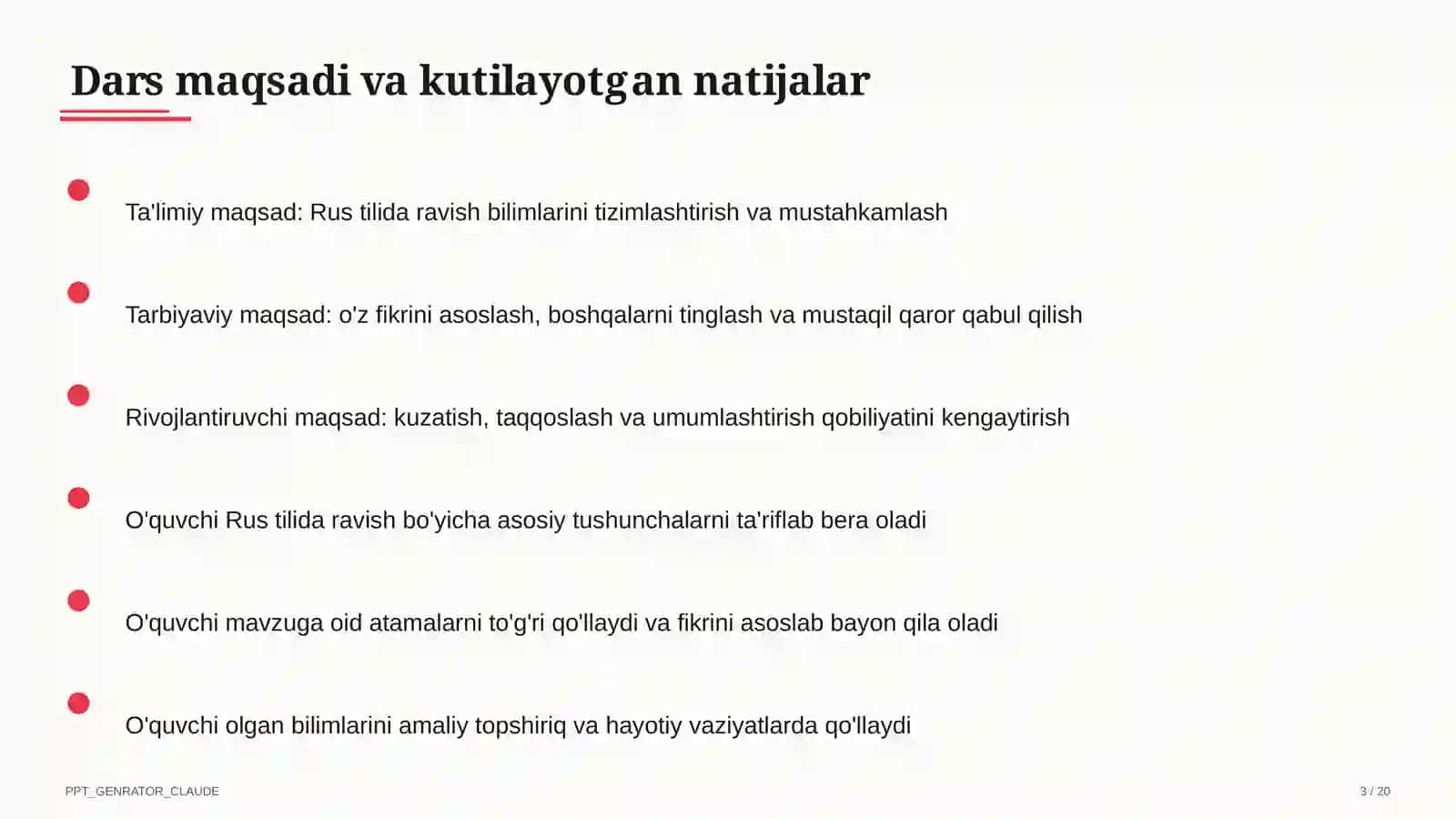 Rus tilida ravish (7-sinf) 3