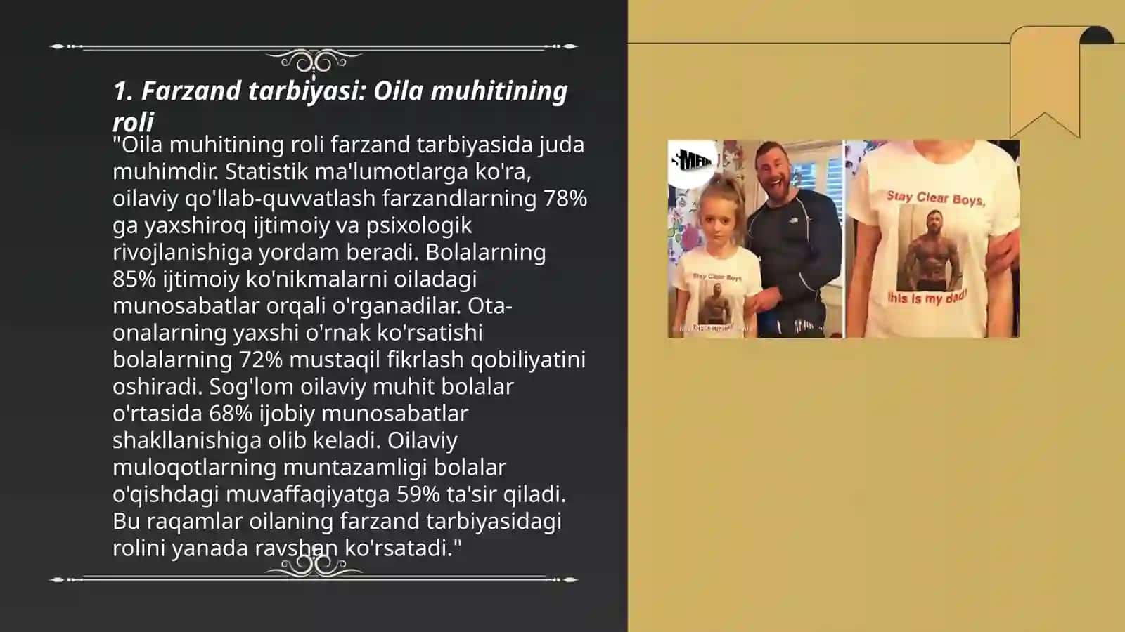 Farzand tarbiyasi: Oila muhitining roli 3