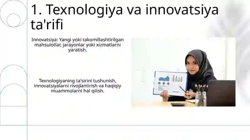 Texnologiyalar va inovatsiyalar fanini o'rganish maqsadlari va vazifalari 3