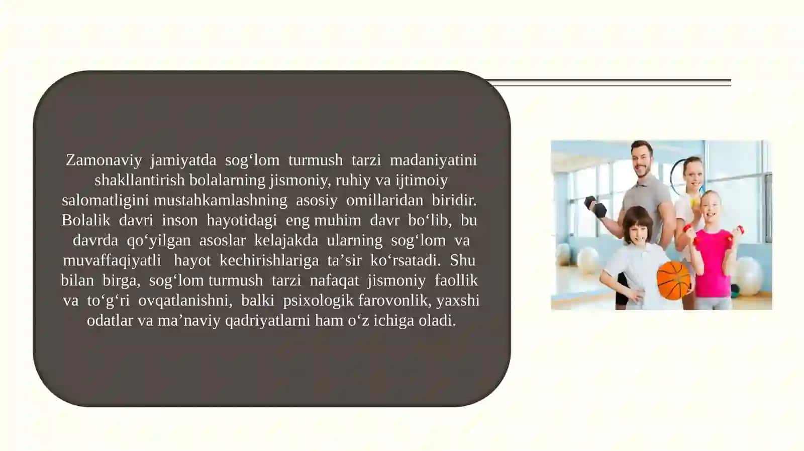 Oilada bolalarni sog‘lom turmush tarzi madaniyatini shakillantirish usul, metod va vositalari 3