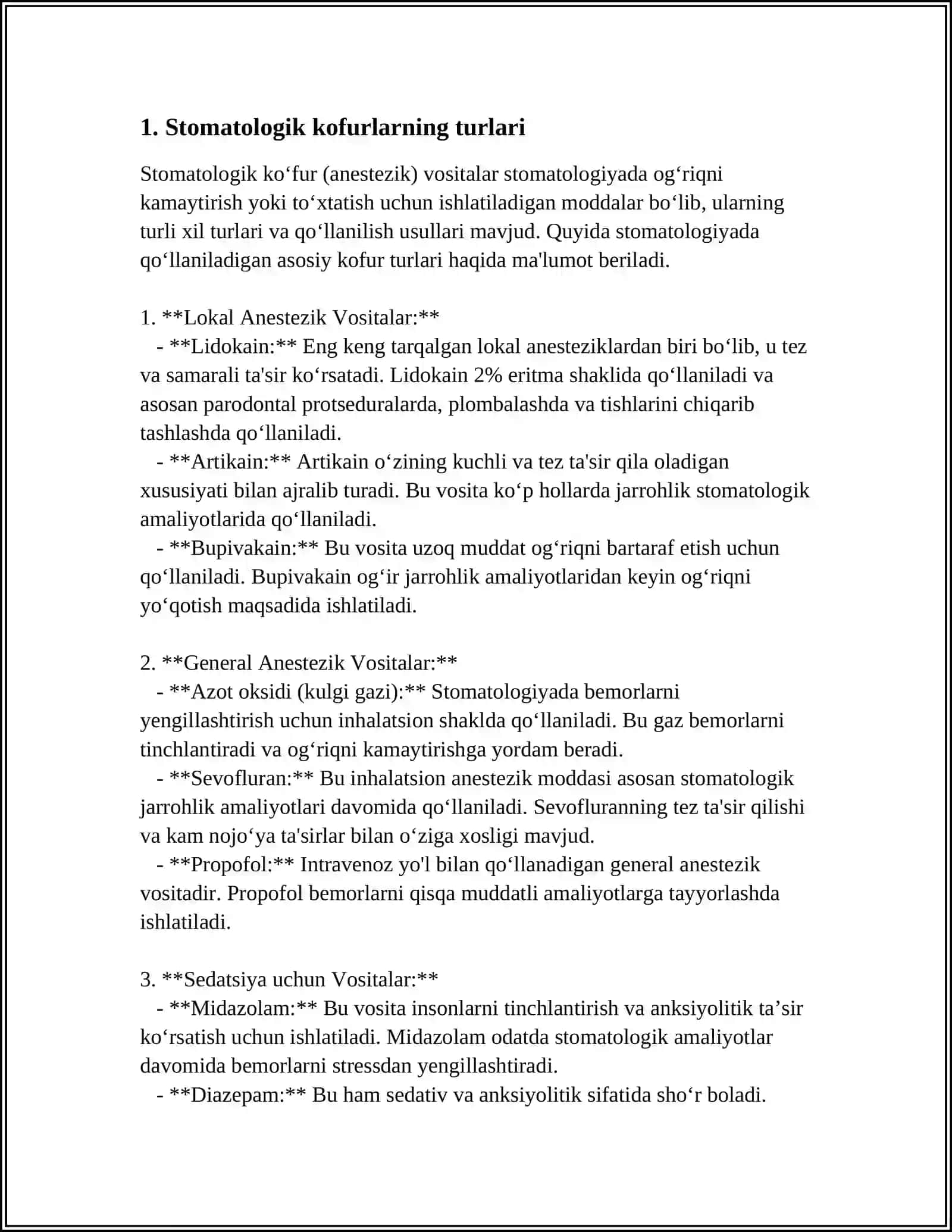 TISH QURILMALARINING TURLARI.ZAMONAVIY STOMATOLOGIK QURILMALAR 3