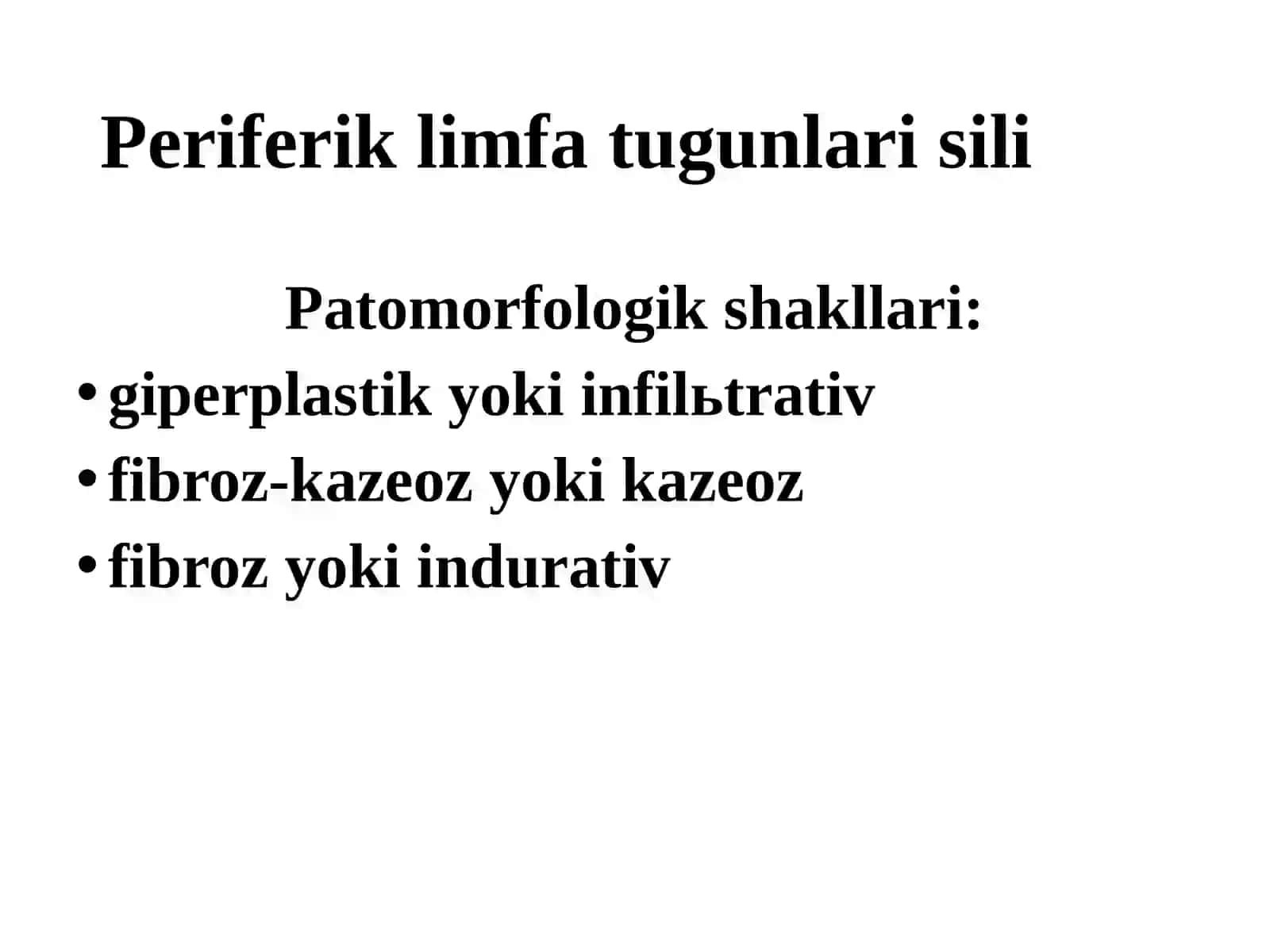 Suyak va bo‘g‘imlar sili 3