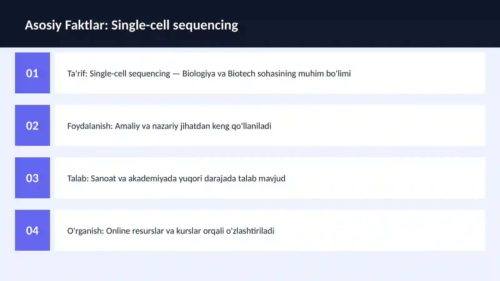 Single-cell sequencing 3