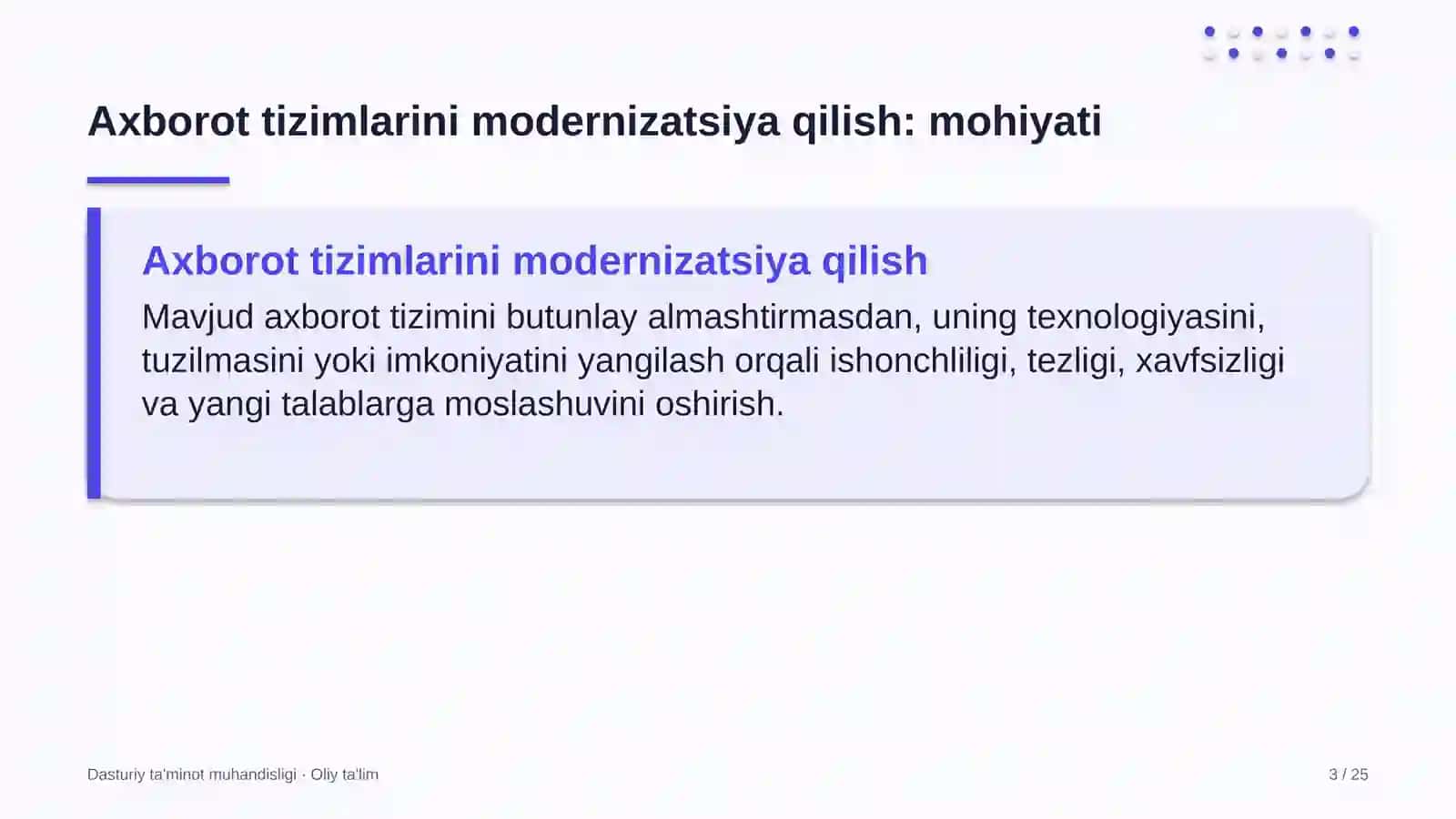 Energetika nazorati inspeksiyalarida axborot tizimlarini modernizatsiya qilish 3