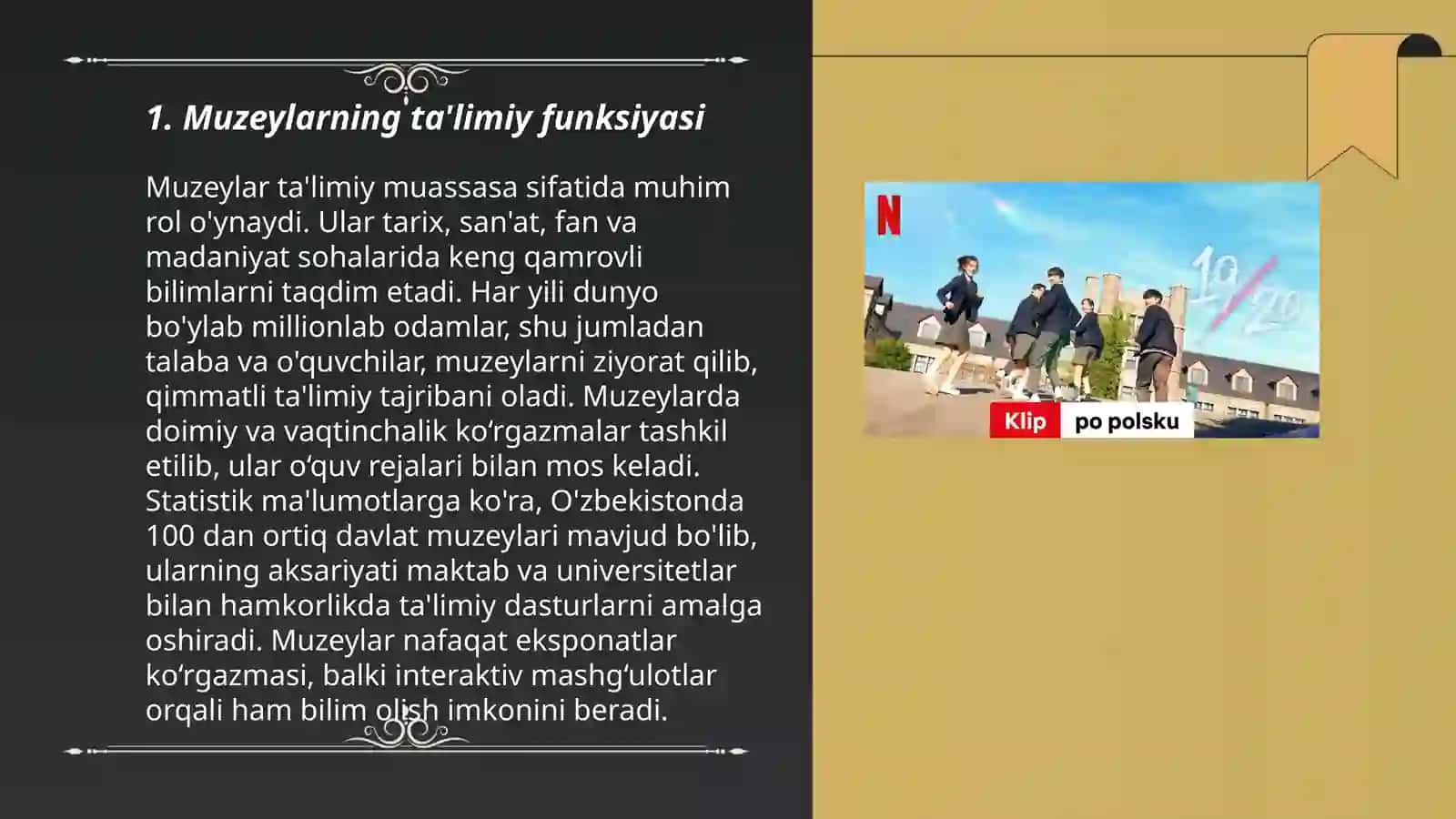Muzeylar va arxivlarning asosiy ijtimoiy funksiyalari 3